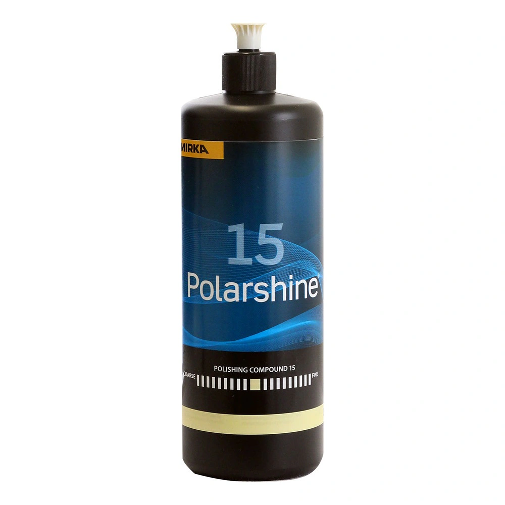 בקבוק פוליש שחור-כחול עם פקק לבן - Black-blue polish bottle with white cap