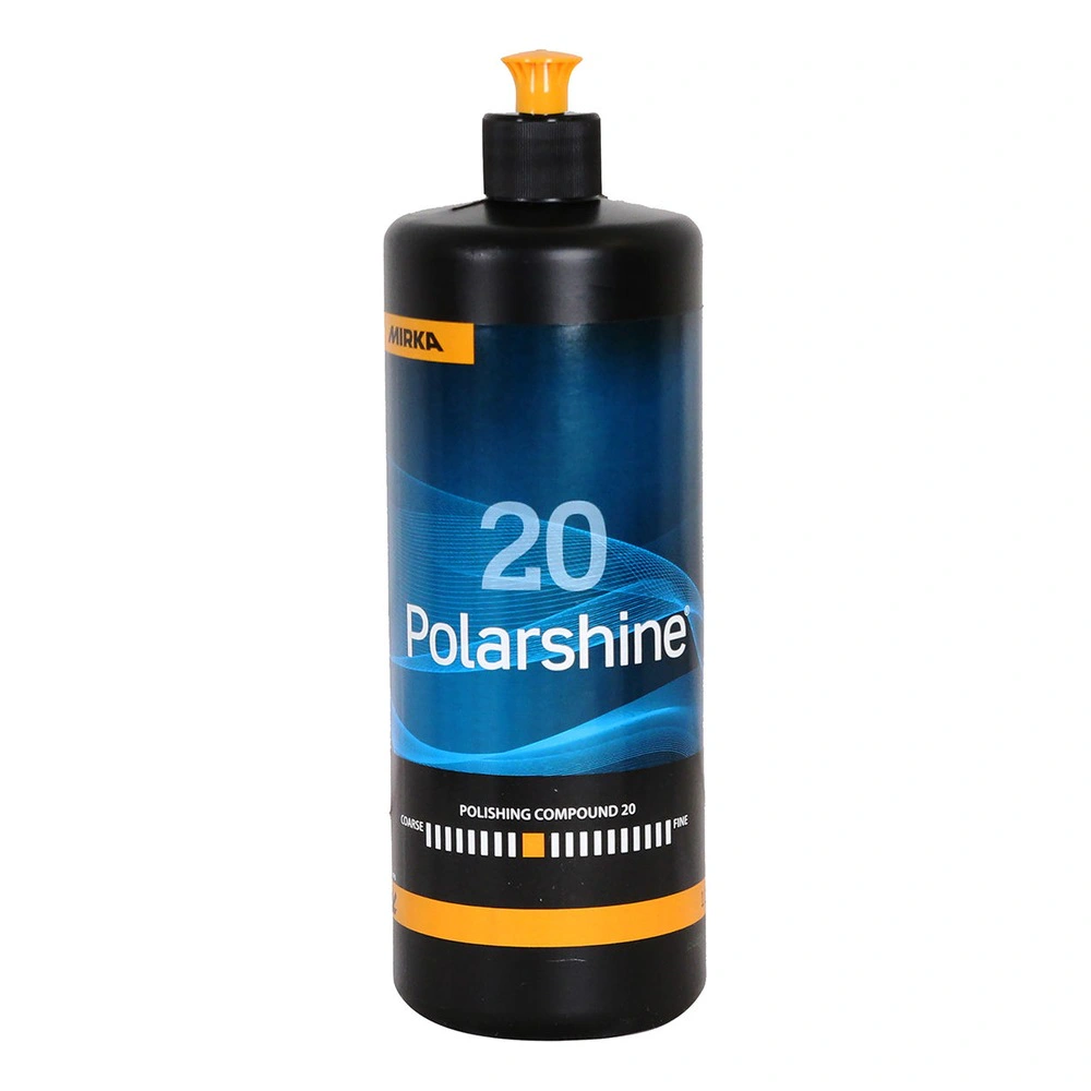 בקבוק פוליש יחיד על רקע לבן - Single polishing bottle on white background