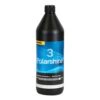 בקבוק פוליש שחור-כחול עם פקק שחור - Black-blue polish bottle with black cap