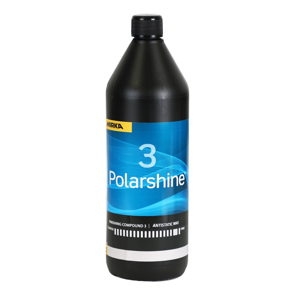 בקבוק פוליש שחור-כחול עם פקק שחור - Black-blue polish bottle with black cap