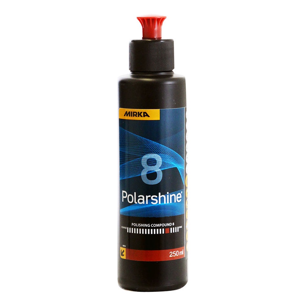 בקבוק פוליש שחור עם פקק אדום - Black polish bottle with red cap