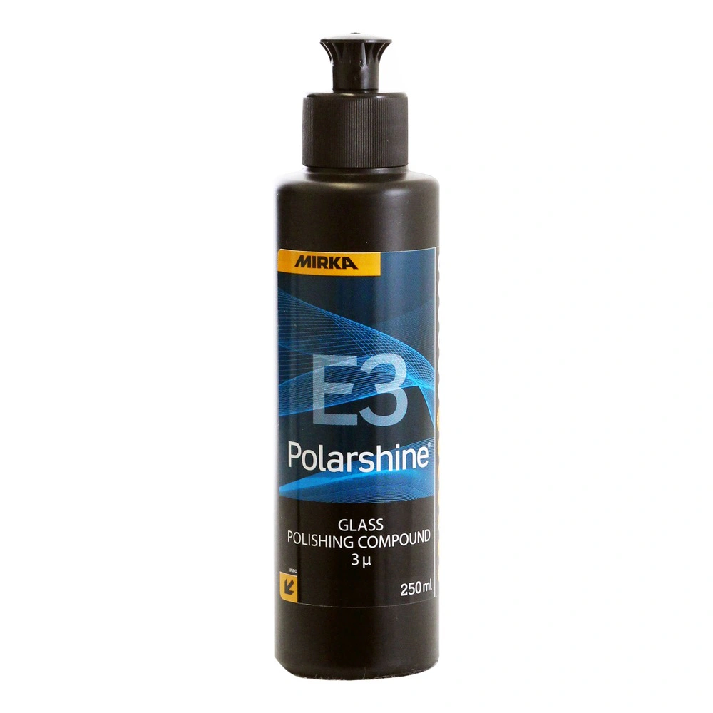 Black polish bottle with black cap