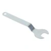 Curved metal wrench, view from opposite side