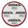 צד אחורי של פד עגול עם כיתוב MIRKA PRO