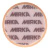 צד אחורי של פד כתום עם כיתוב MIRKA