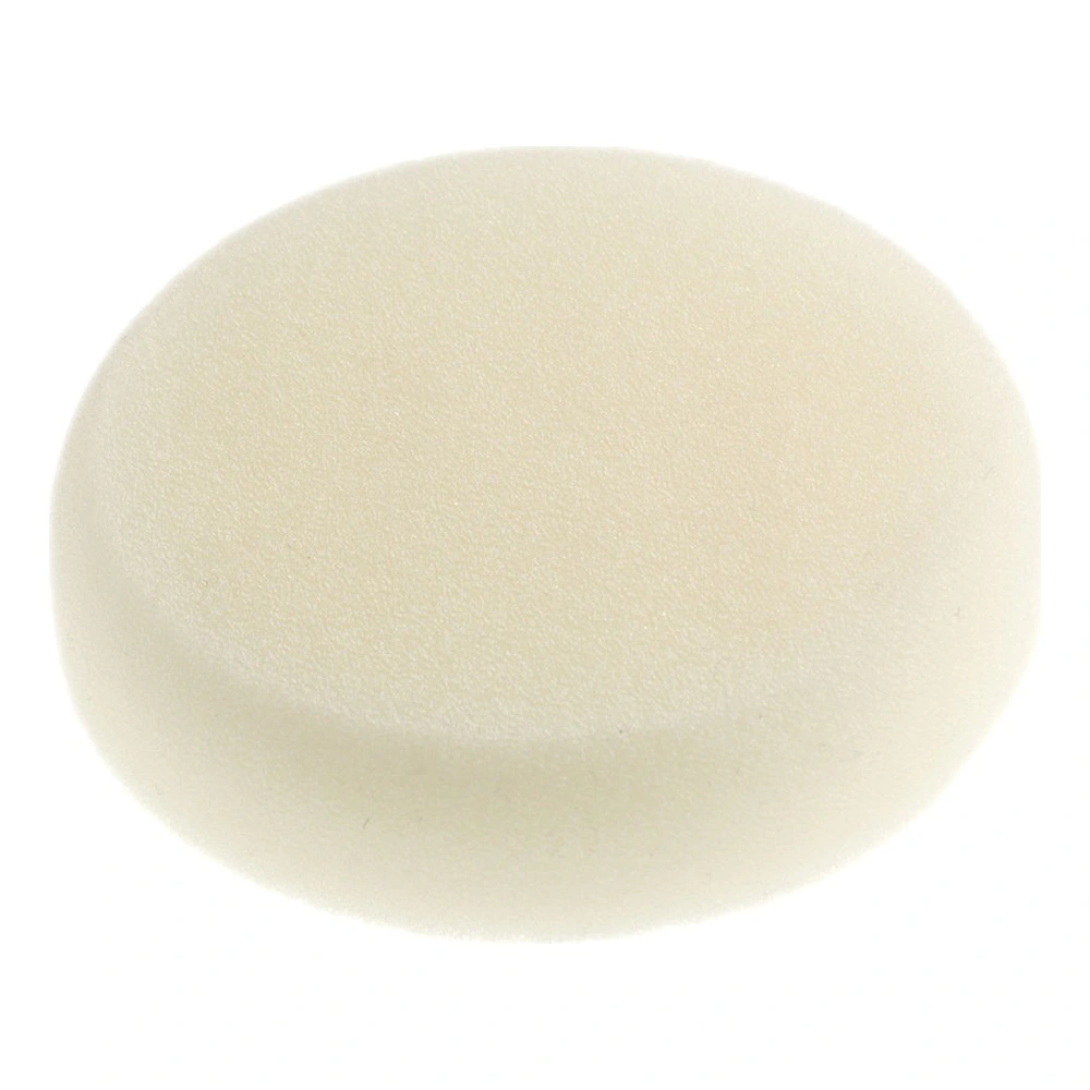 White foam pad, top view
