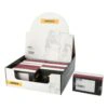 Display box with pads and branded packaging