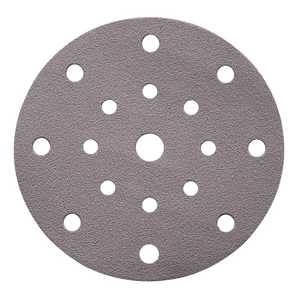 Dark sanding disc with center and small holes