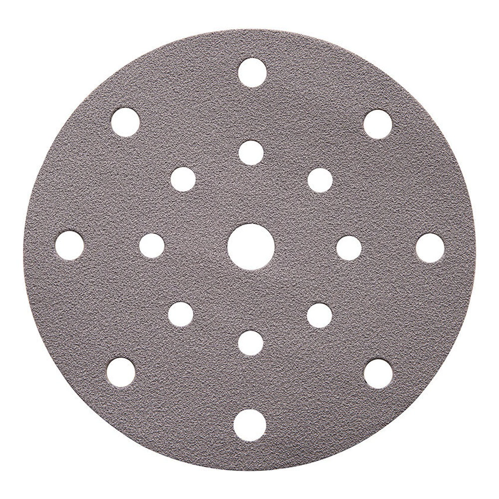 Dark sanding disc with center and small holes
