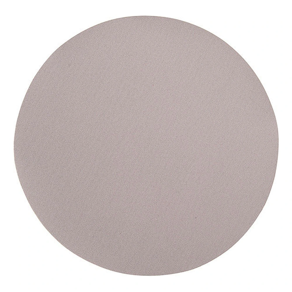 Smooth round sanding disc on white background