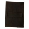 Black sanding pad shown from above