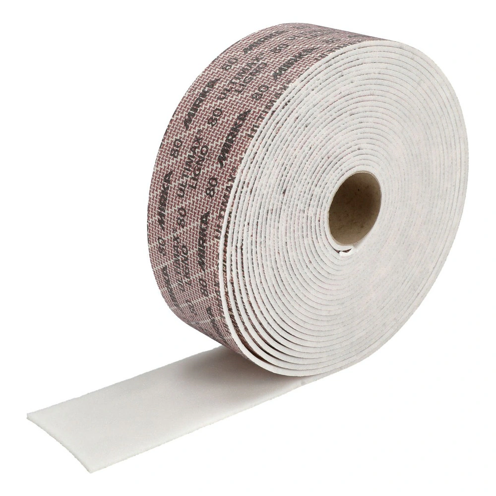גליל נייר לטש מחורר עם קצה פתוח - Perforated sanding roll with loose end