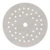דיסקת ליטוש מחוררת בהירה, מבט חזיתי - Light perforated sanding disc, front view