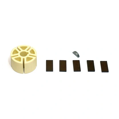 צילום מוצר של ערכת רוטור, כנפות וטריז MPA0801 - Product view of Rotor, Vanes and Key kit MPA0801