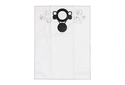 צילום מוצר של שקית אבק מבד 5 יח' - Product view of Dustbag Fleece for DE 1025, 1125 L, 5/Pack