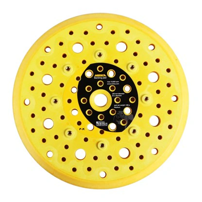 צילום מוצר של פלטת ליטוש לרשת ל-ROS2 850 - Product view of Backing Pad Net 200 mm