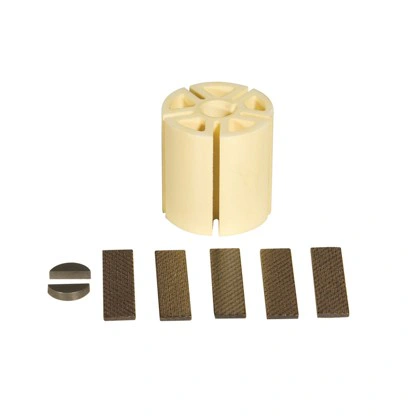 צילום מוצר של ערכת רוטור, להבים וטריז MPA2220 - Product view of Rotor, Vanes and Key kit MPA2220