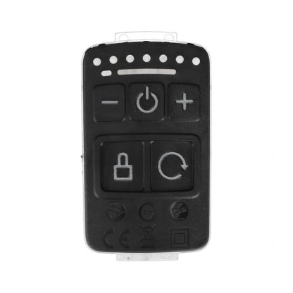 צילום מוצר של לוחית לחצן ל-DEROS RS ו-POLAROS RP - Product view of Button Plate for DEROS RS, POLAROS RP
