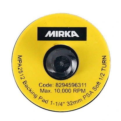 צילום מוצר של פלטת ליטוש Quick 10 יח' - Product view of Backing Pad Quick Lock 32