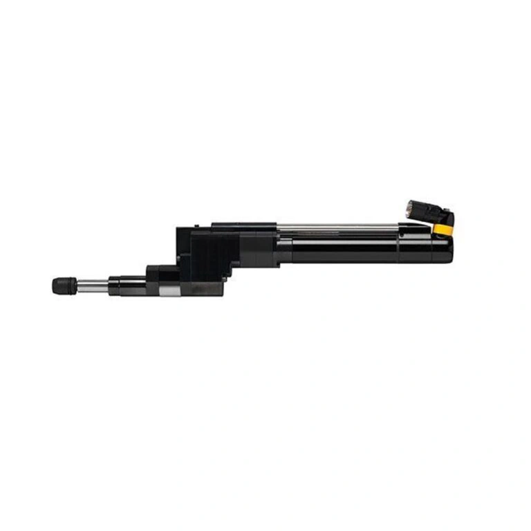 Long black offset nutrunner shown in side view