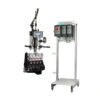 Industrial tool system with controls and suspended engine