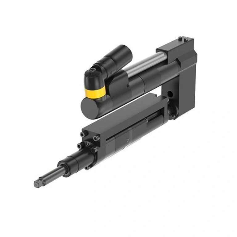 U-shaped nutrunner assembly with two black heads