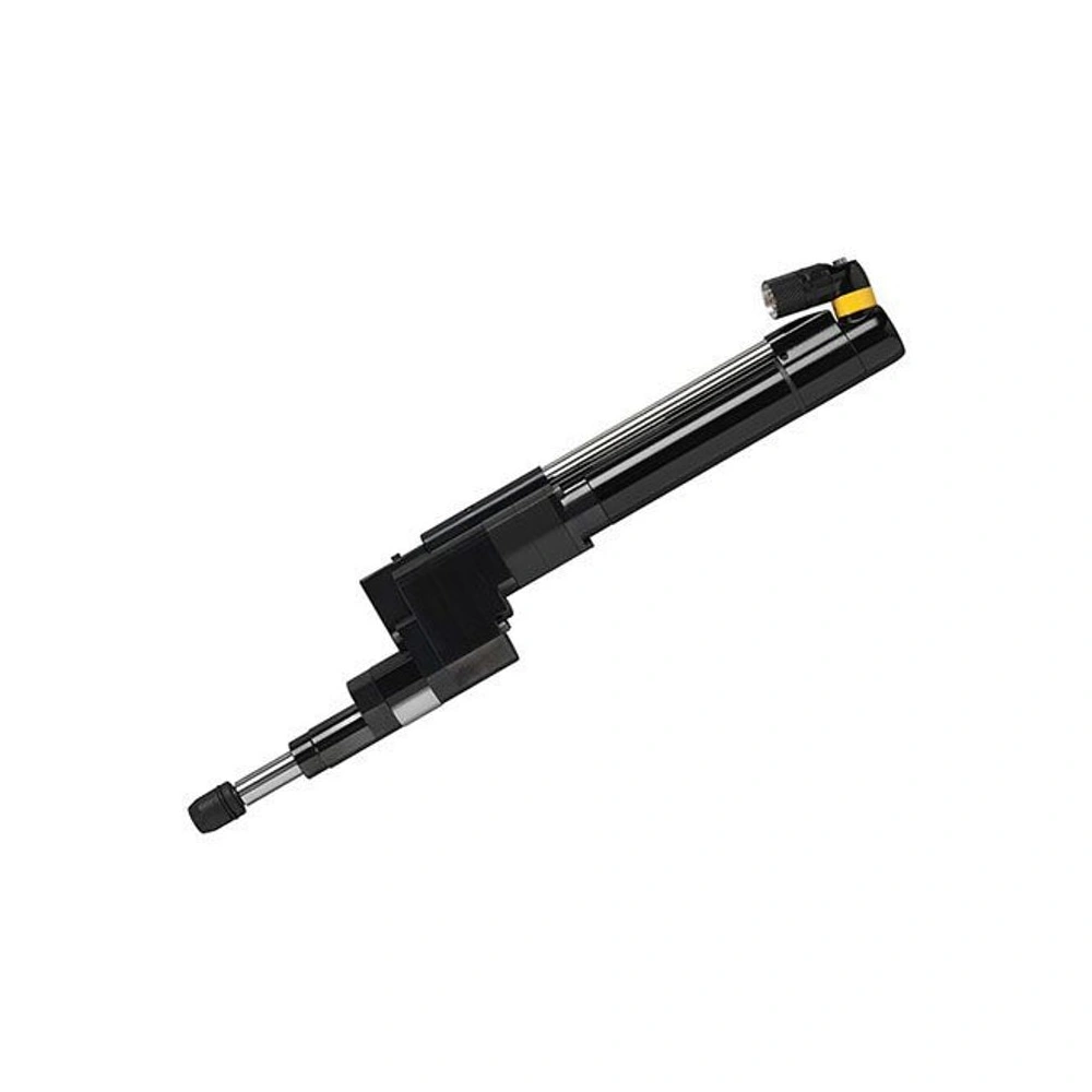 Black modular offset nutrunner at an angle