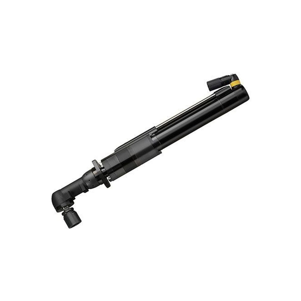 Black modular angle nutrunner at an angle