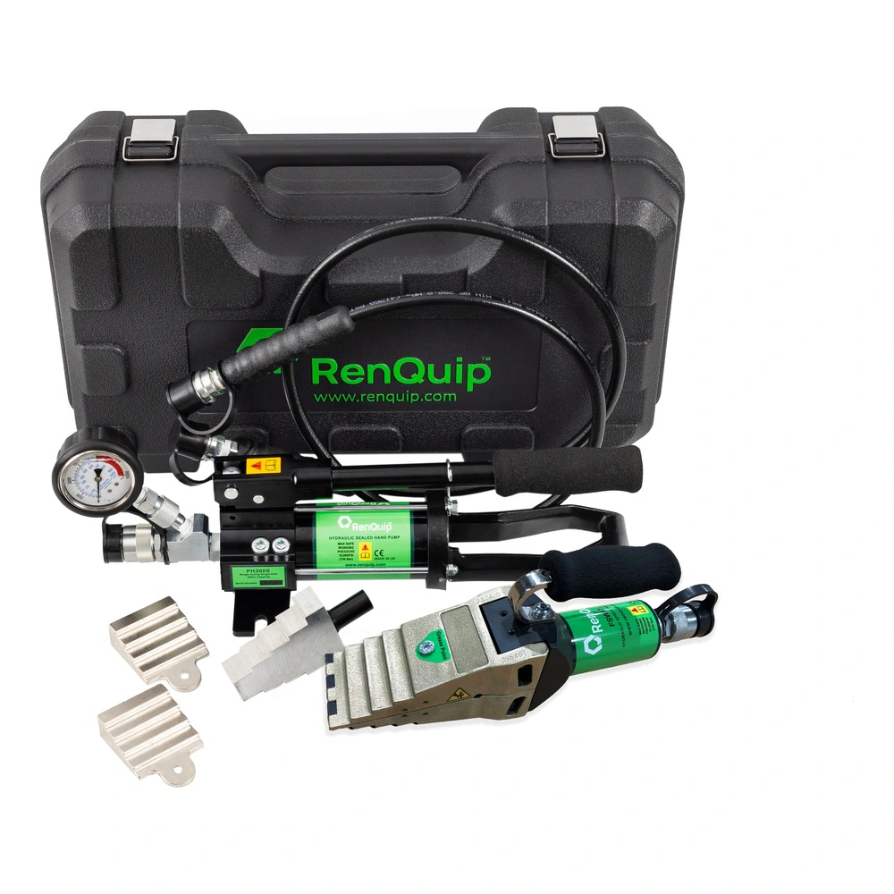 מזוודת ערכה עם כלי, משאבה וצינור - Kit case with tool, pump, and hose
