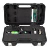 Open tool kit in a black hard case