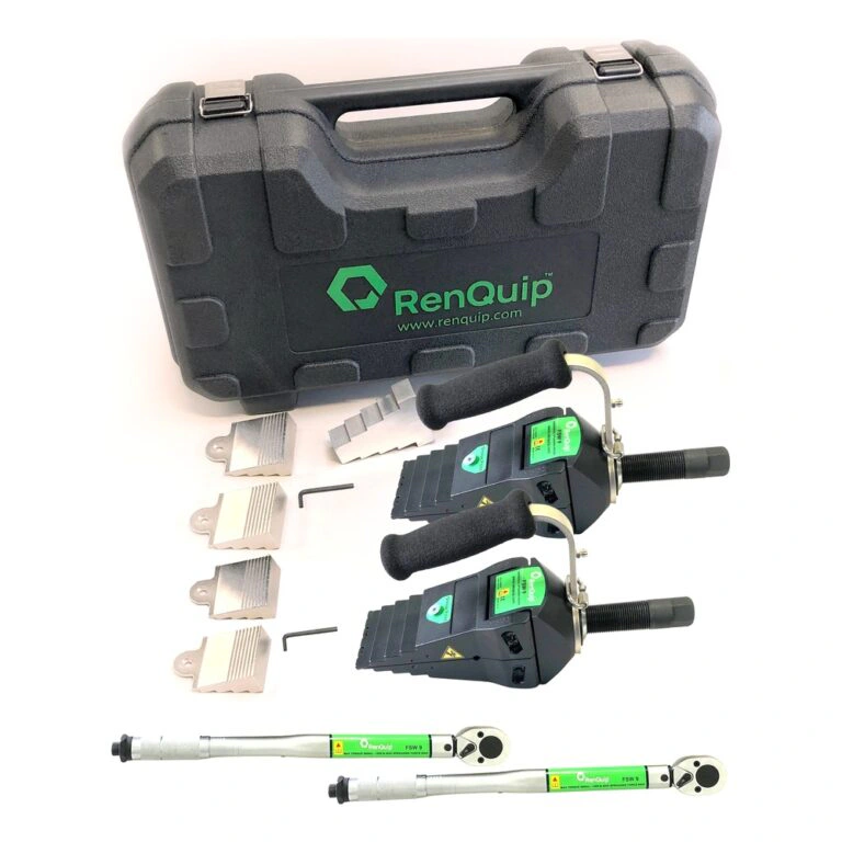 Tool kit with case, wedges, and two tools