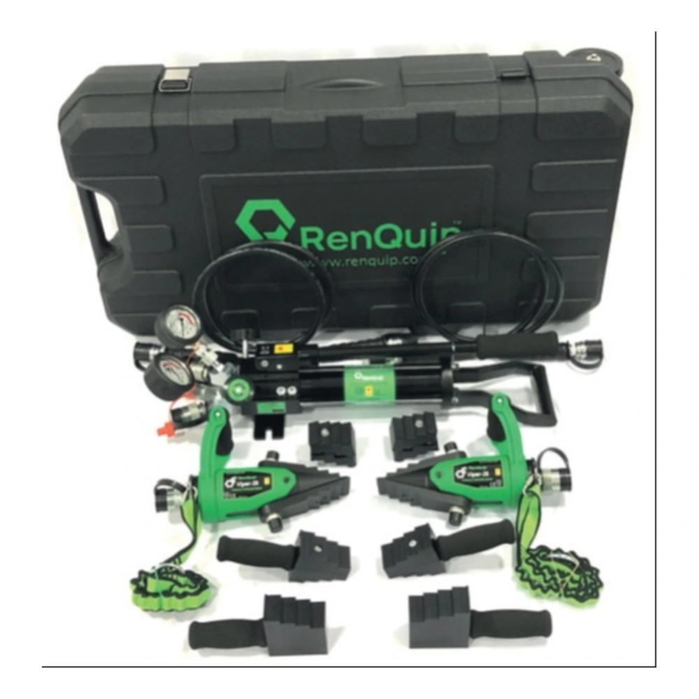 ערכת כלים ומשאבה עם תיק ומדידים - Tool kit and pump with case and gauges