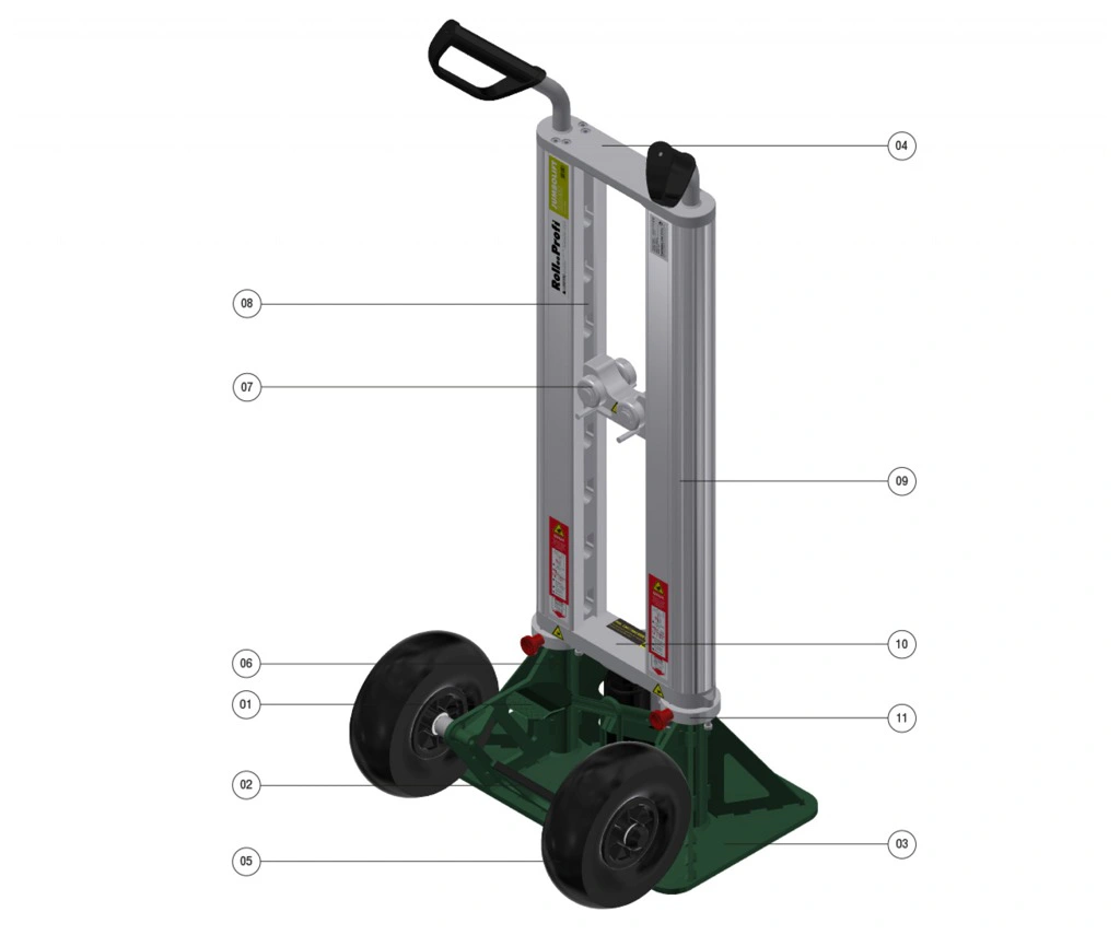 שרטוט תלת-ממדי של ג'ק הרמה לתוף - 3D drawing of lifting jack for drum