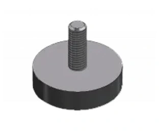 צילום מוצר של רגל גומי - Product view of Rubber foot