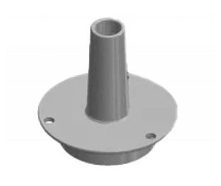 צילום מוצר של אוגן Ø 129 L125 - Product view of Flange Ø 129 L125