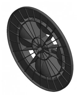 צילום מוצר של גלגל Ø 530 - Product view of Wheel Ø 530