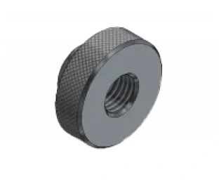 תקריב של אום מחורץ M16 - Close-up of Knurled nut M16