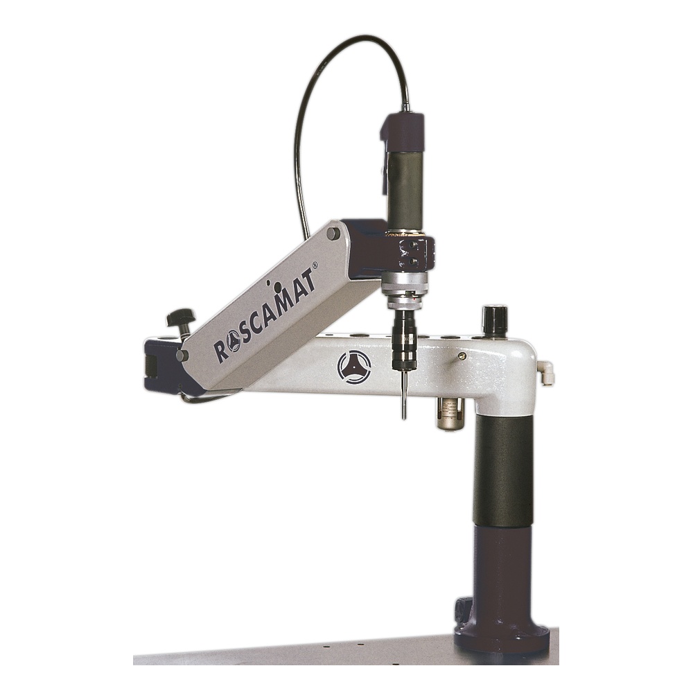מכונת Roscamat 400 בתנוחת זרוע מורמת וקומפקטית - Roscamat 400 in a compact raised-arm position