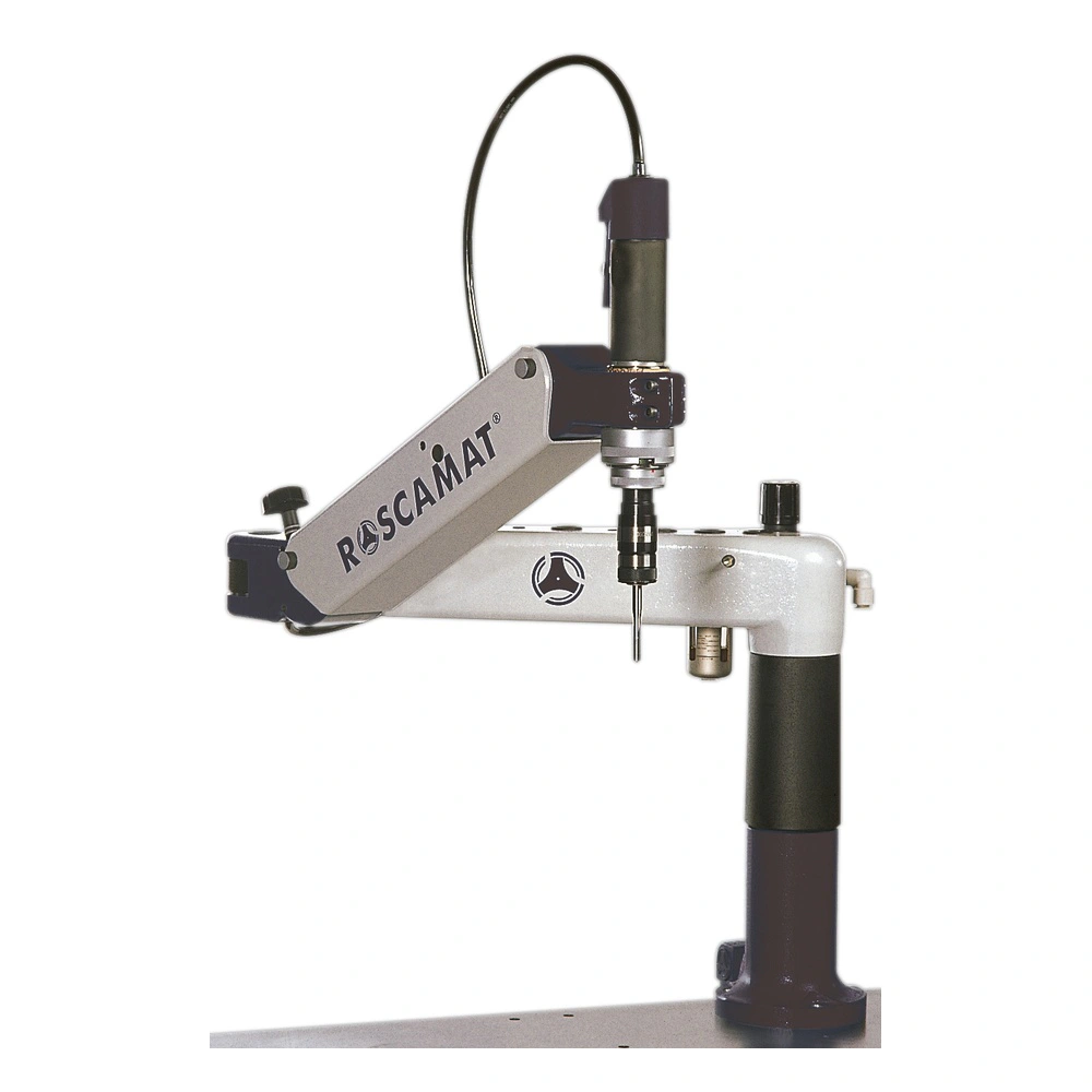מכונת Roscamat 400 בתנוחת זרוע מורמת וקומפקטית - Roscamat 400 in a compact raised-arm position