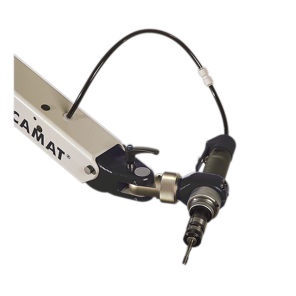 ראש Roscamat 400 VH המפרקי מוטה מטה - Roscamat 400 VH articulated head angled downward