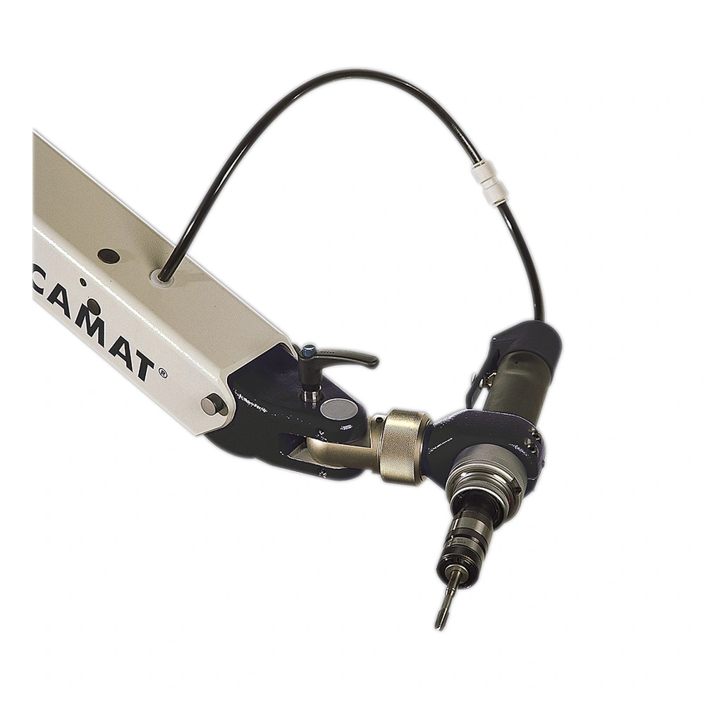 ראש Roscamat 400 VH המפרקי מוטה מטה - Roscamat 400 VH articulated head angled downward