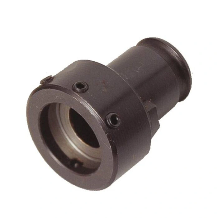 מחזיק מחרוקת Roscamat לטווח M5 עד M12 בקוטר Ø19, סוג 1 על רקע לבן - Roscamat M5-M12 dieholder with Ø19, Type 1 on a white background