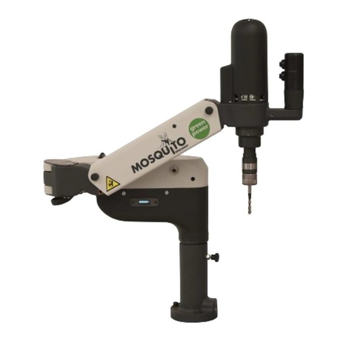 מכונת ההברזה החשמלית Roscamat Mosquito על רקע לבן - Roscamat Mosquito electric tapping machine on a white background