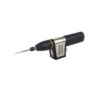 Black and silver electric screwdriver with long bit