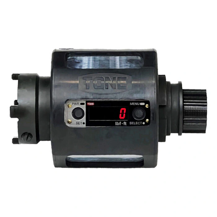 מד מומנט שחור במבט חזיתי - Black torque meter front view