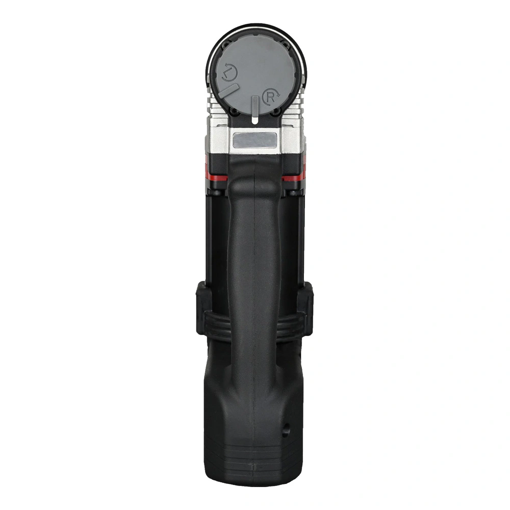 מבט קדמי צר של כלי שחור-אפור - Front narrow view of black-gray tool