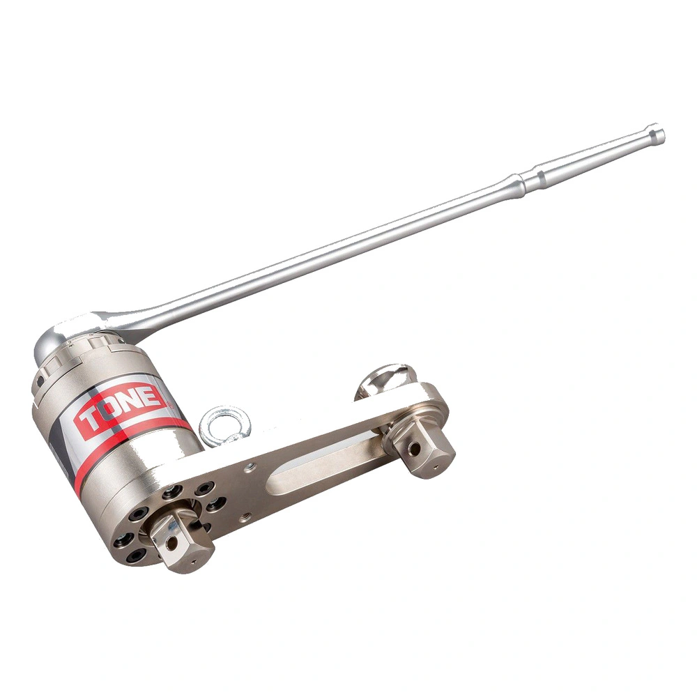 מפתח מכפיל מומנט כסוף עם זרוע ארוכה - Silver torque multiplier with long handle arm