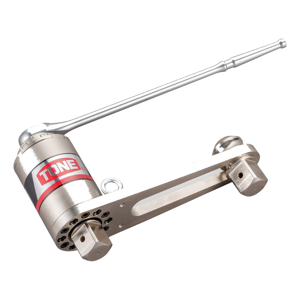 מפתח מכפיל מומנט כסוף עם זרוע ארוכה - Silver torque multiplier with long handle arm