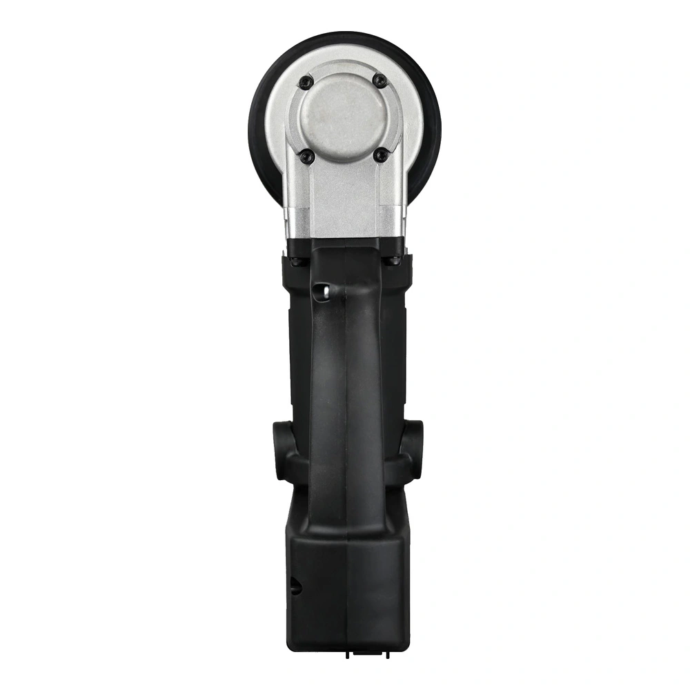 מבט חזיתי על ראש הכלי ומסגרת האחיזה - Front view of tool head and grip frame