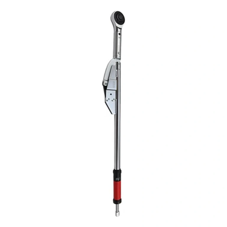 Single torque wrench shown vertically on white